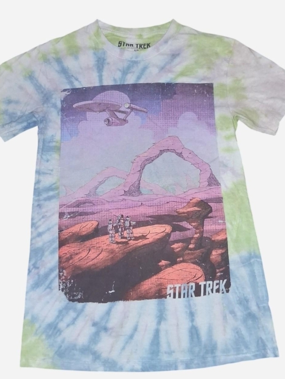 Star Trek tie-dye t-shirt